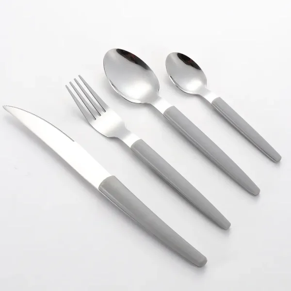 Bulk-Besteck mit Kunststoffgriff Edelstahl-Besteck für Restaurants1