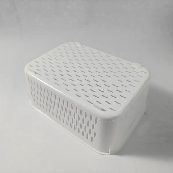 積み重ね可能な設計が付いているふたが付いているバルク食糧貯蔵容器1