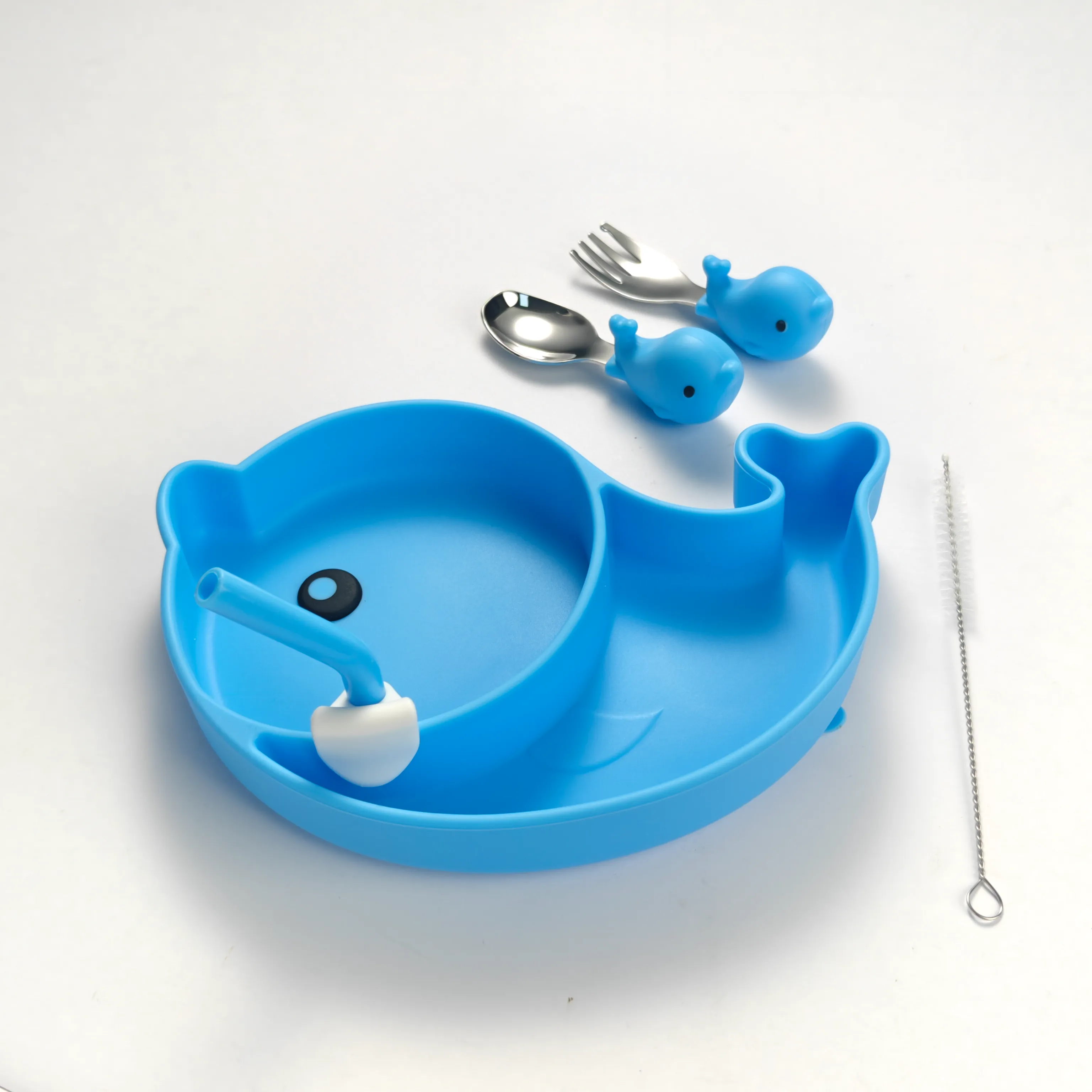 Bulk Kids Essgeschirr-Sets, Delphin-Design für Kleinkinder und Kinder1