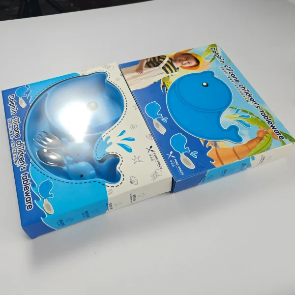 Bulk Kids Dinnerware Sets, Delphin Design für Kleinkinder und Kinder3