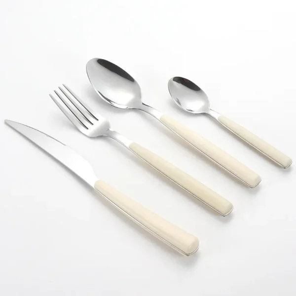 Großhandel Kunststoffgriff Besteck Set Ideal für Haus und Restaurant