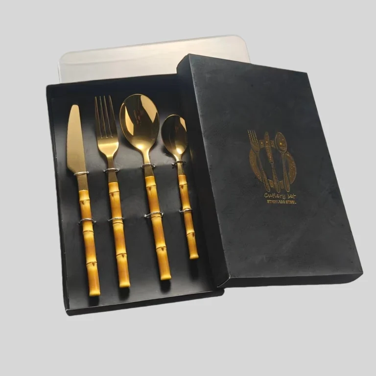 Bulk Plastic Handle Flatware Set