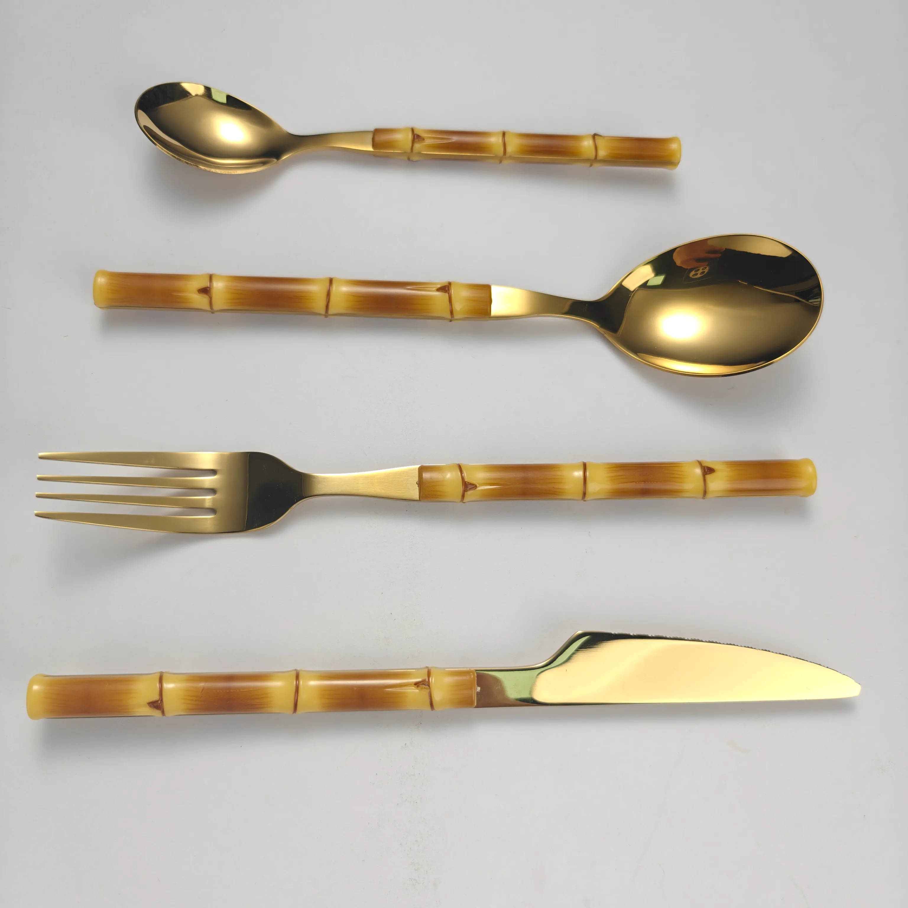 Bulk Kunststoffgriff Besteck Set langlebig Besteck für Haus & Restaurant2
