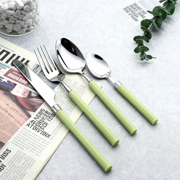 Wholesale Stainless Flatware Round Handle Cutlery