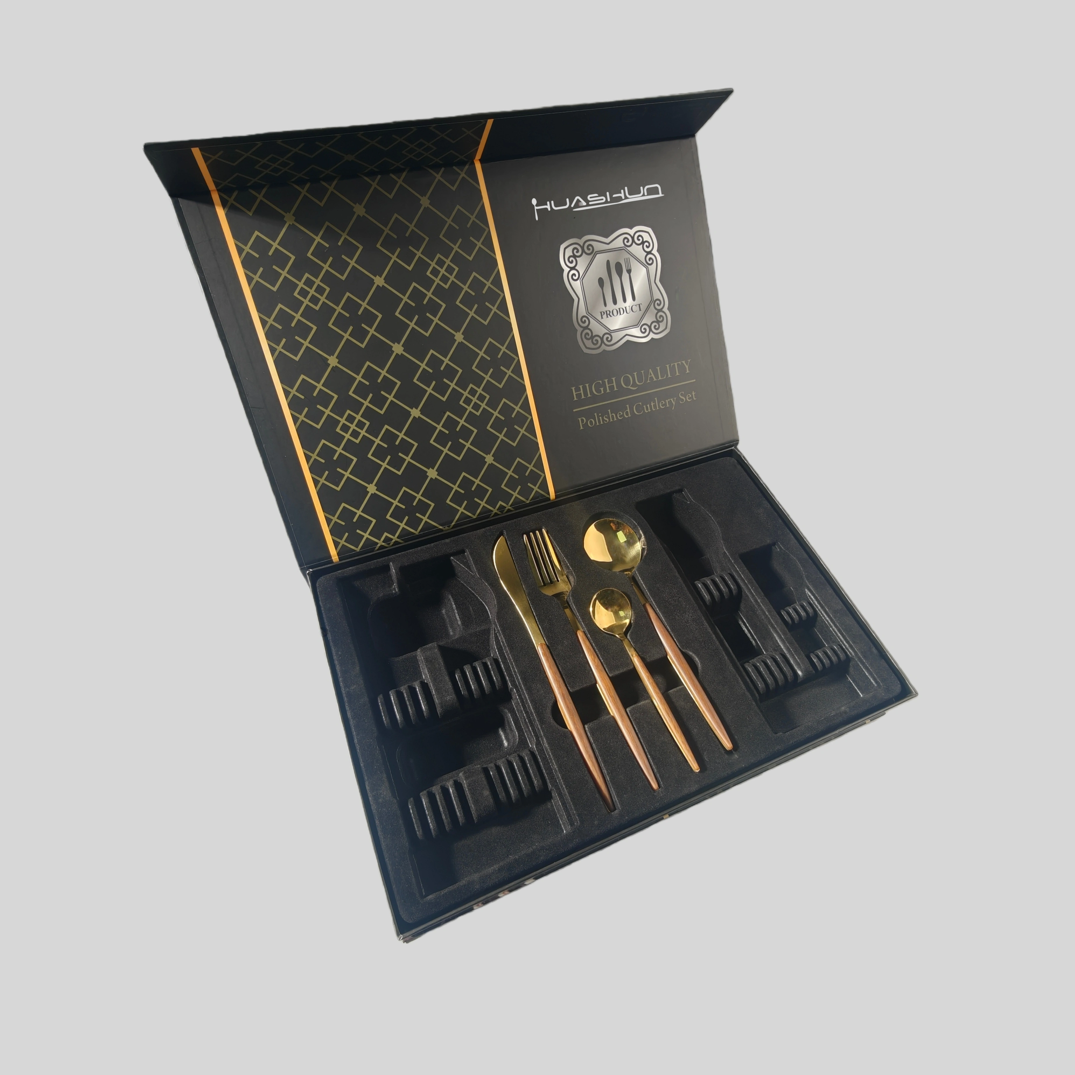 Wholesale Stainless Steel Flatware Sets with Clip Handle