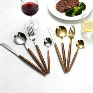 Wholesale Stainless Steel Flatware Sets with Clip Handle