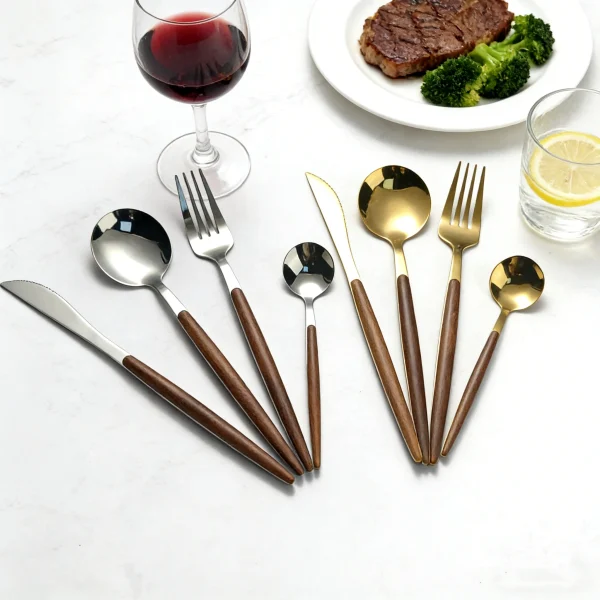 Wholesale Stainless Steel Flatware Sets with Clip Handle