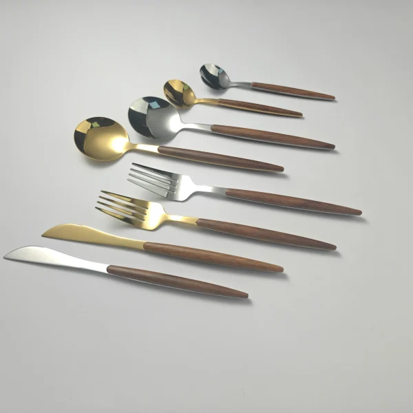 Großhandel Edelstahl-Besteck-Sets mit Clip Handle4