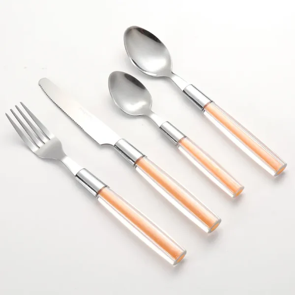 Bulk Flatware Sets with Plastic Handle1