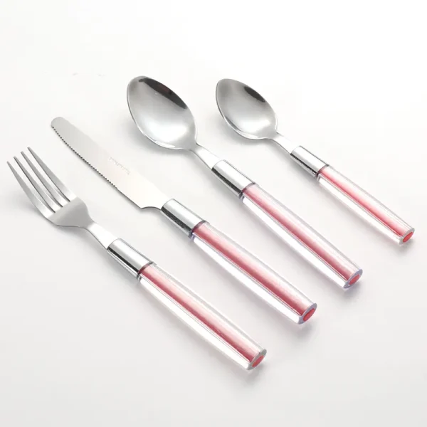 Bulk Flatware Sets with Plastic Handle3