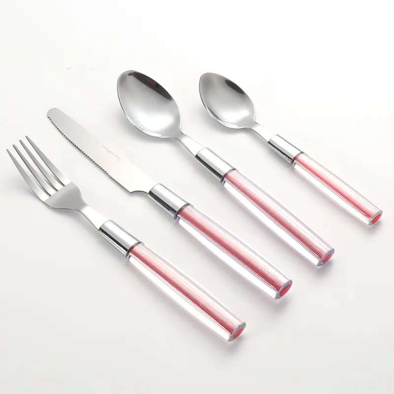 Bulk Flatware Sets with Plastic Handle3