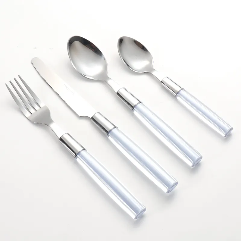 Bulk Flatware Sets with Plastic Handle4