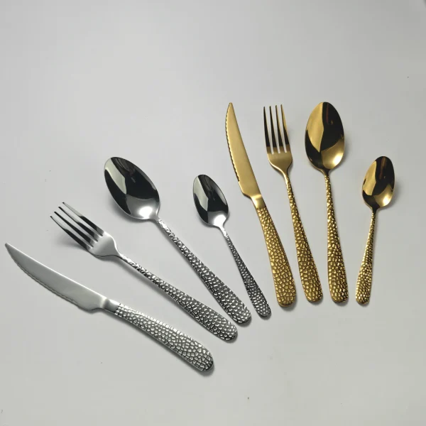 Snake Pattern Stainless Steel Flatware in Bulk2