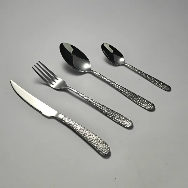 Snake Pattern Stainless Steel Flatware in Bulk3